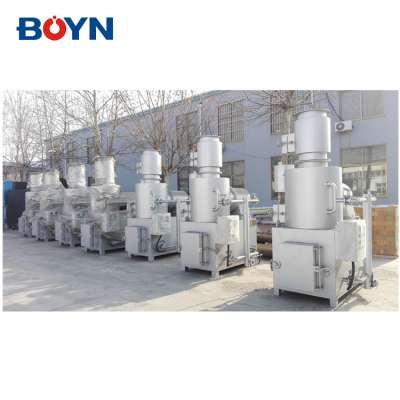 50 kg Medical waste burning incinerator machine for medical waste